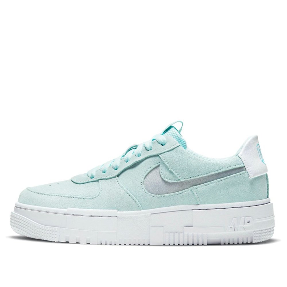 RARE  Nike Air Force 1 sneaker  Pixel Mint Green sz 9.5   DH3855-400